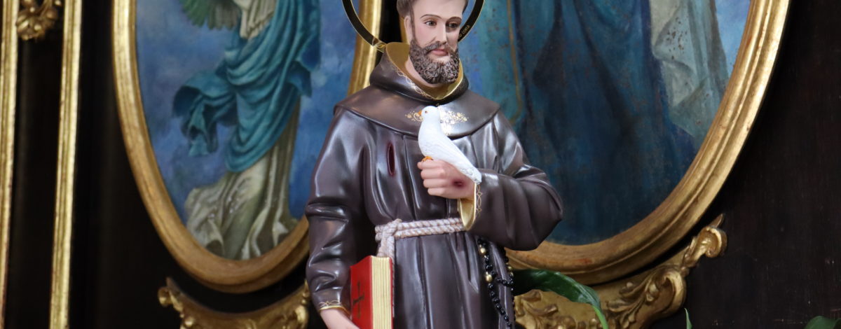 Convento da Penha celebra São Francisco de Assis com tríduo especial e bênção de objetos
