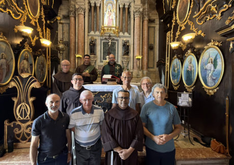Frades do Regional do Espírito Santo se reúnem para partilha, reflexão e fortalecimento da fraternidade