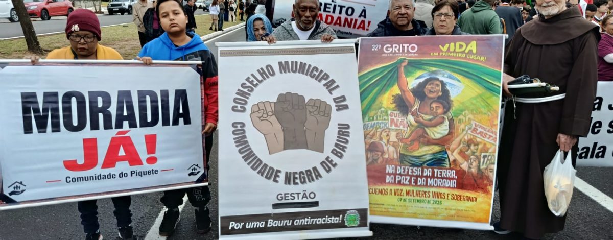32ª Edição do Grito dos Excluídos em Bauru une movimentos sociais e Igreja na defesa da justiça, da paz e da soberania