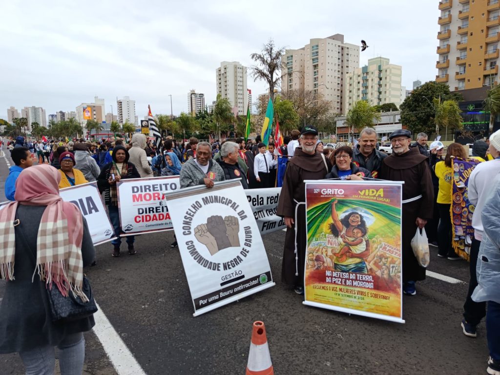 32ª Edição do Grito dos Excluídos em Bauru une movimentos sociais e Igreja na defesa da justiça, da paz e da soberania