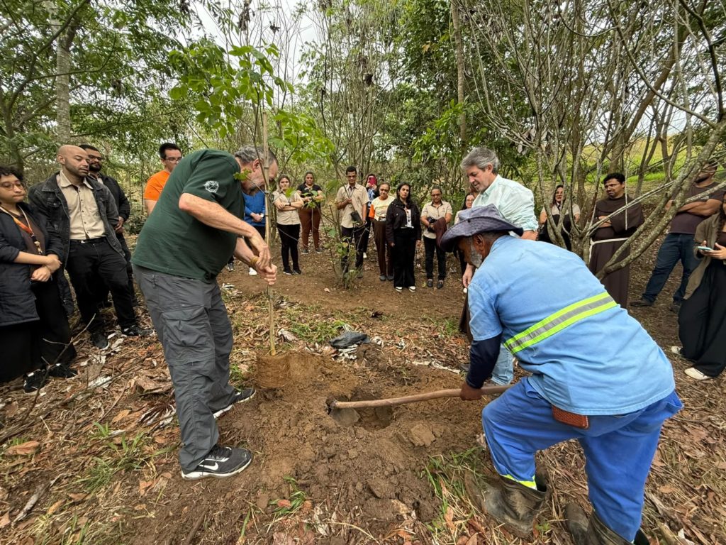 Santuário Frei Galvão planta mudas da Mata Atlântica e une espiritualidade e cuidado com a Casa Comum na preparação para a Festa 2026