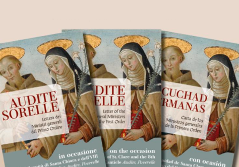Solenidade de Santa Clara 2025: Carta dos Ministros Gerais da Primeira Ordem