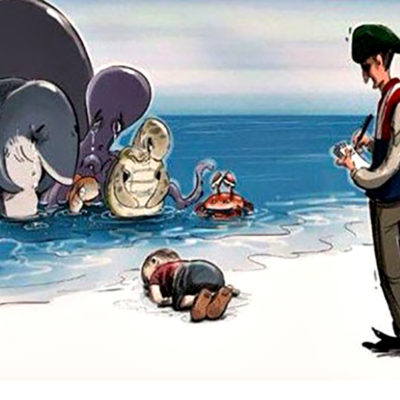 O pequenino afogado Ayslan Kurdi nos faz chorar e pensar