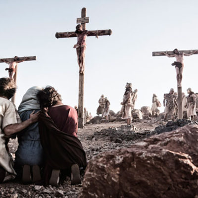 O coração aberto no alto da Cruz