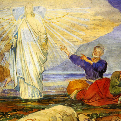 O três na transfiguração de Jesus e na presença de Deus na nossa existência!