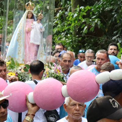 Romaria do Terço dos homens encerra homenagens a Nossa Senhora da Penha