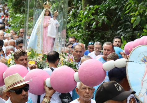 Romaria do Terço dos homens encerra homenagens a Nossa Senhora da Penha