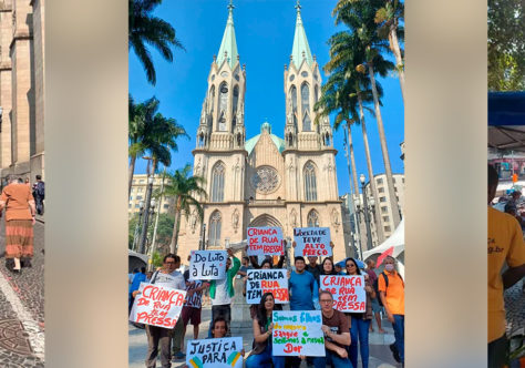 Sefras participa de manifestações do Dia Nacional de Luta da População em Situação de Rua