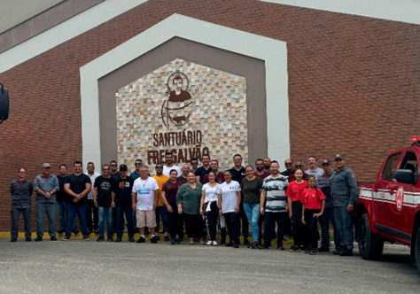 Santuário Frei Galvão forma primeira turma de brigadistas para combate a incêndios florestais