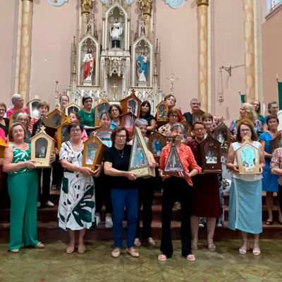 Paróquia São Luiz Gonzaga, em Xaxim, celebra Nossa Senhora da Saúde