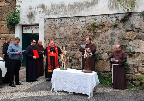 Convento Santo Antônio recebe imagem peregrina de São Sebastião