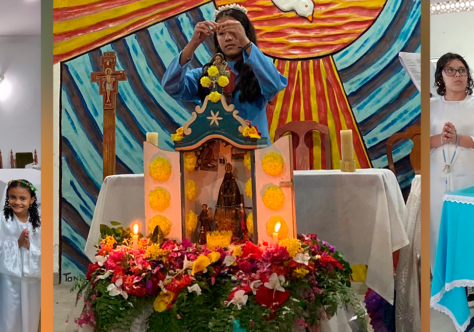 Paróquia Santa Clara de Duque de Caxias celebra a presença viva de Maria em comunidade