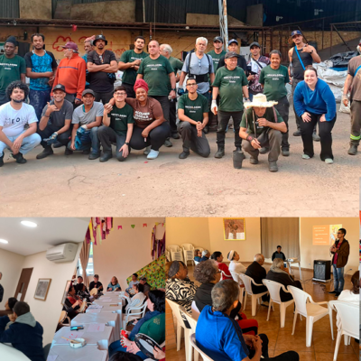 Postulantes Franciscanos vivem imersão pastoral no SEFRAS, em São Paulo