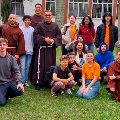 Noviços participam da Jornada Vocacional da Diocese de Rio do Sul