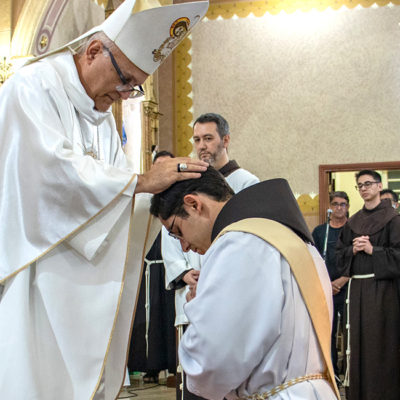 Frei João Manoel Zechinatto é ordenado presbítero