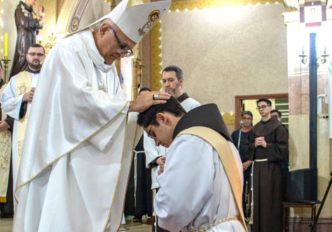 Frei João Manoel Zechinatto é ordenado presbítero