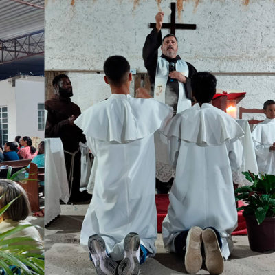 Celebração da Impressão das Chagas de São Francisco reúne a Paróquia Santa Clara de Assis em Duque de Caxias