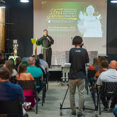 Guaratinguetá se prepara para receber 100 mil fiéis na Festa do Santuário Frei Galvão 2025