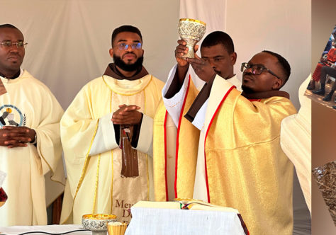 Primeira missa de Frei Elias reúne fraternidade e fiéis em Angola
