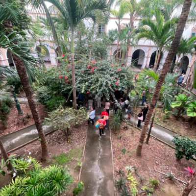 Tempo da Criação: Claustro do Convento Santo Antônio se transforma em “Jardim da Paz”
