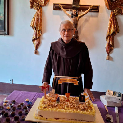 Frei Guido Scottini celebra 90 anos de vida