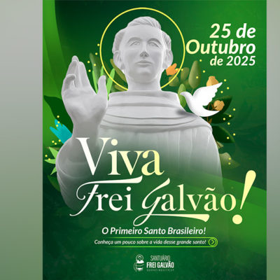Encerramento da Festa de Frei Galvão reúne multidão em clima de fé e devoção