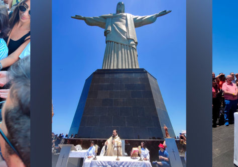 Paróquia Santa Clara de Imbariê celebra a Solenidade de São Frei Galvão aos pés do Cristo Redentor