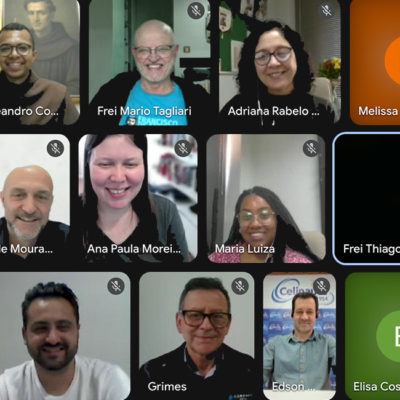 Frente de Comunicação promove encontro online com colaboradores da Província