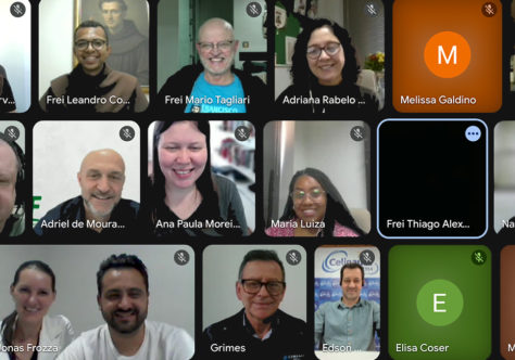 Frente de Comunicação promove encontro online com colaboradores da Província