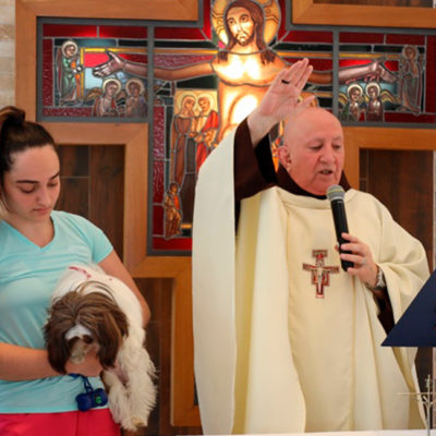USF celebra Soleniade de São Francisco de Assis com bênção dos animais e missa no Câmpus Bragança Paulista