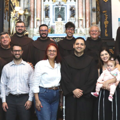 Começa a Semana Missionária em preparação para a Ordenação Presbiteral do Frei Felipe Carretta