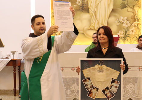 Frades e comunidade iniciam o Tríduo em preparação à Ordenação Presbiteral do Frei Felipe em Vila Velha