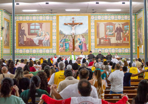 Festa de Frei Galvão 2025 tem início em Guaratinguetá com convite à paz e ao cuidado da criação