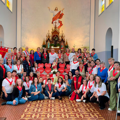 Retiro do Apostolado da Oração na Paróquia São Luiz Gonzaga