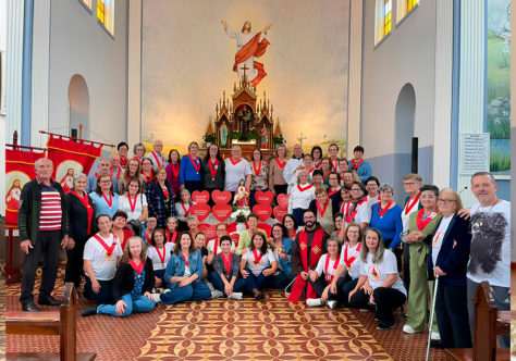 Retiro do Apostolado da Oração na Paróquia São Luiz Gonzaga