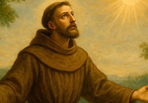 Francisco de Assis ensina: quem reza, serve!