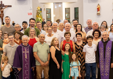 Balneário Camboriú celebra Jubileus do Frei Salésio e Frei Sebastião