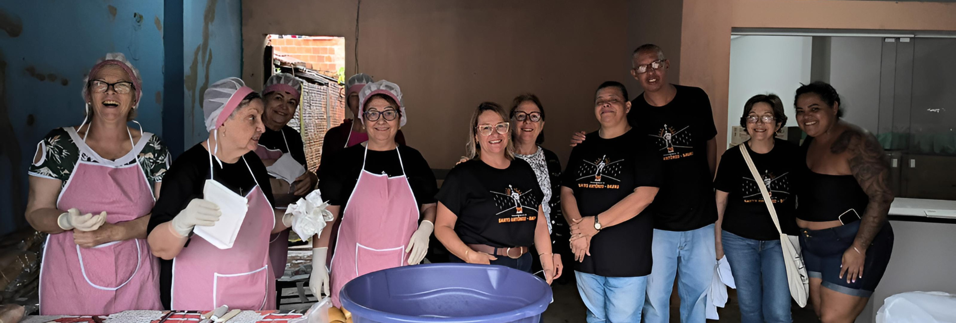 Solidariedade nos arredores da Capela São José