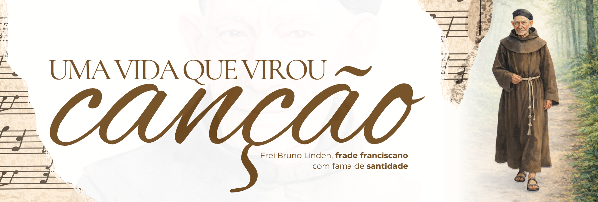 Série retrata a missão e a fama de santidade de Frei Bruno Linden