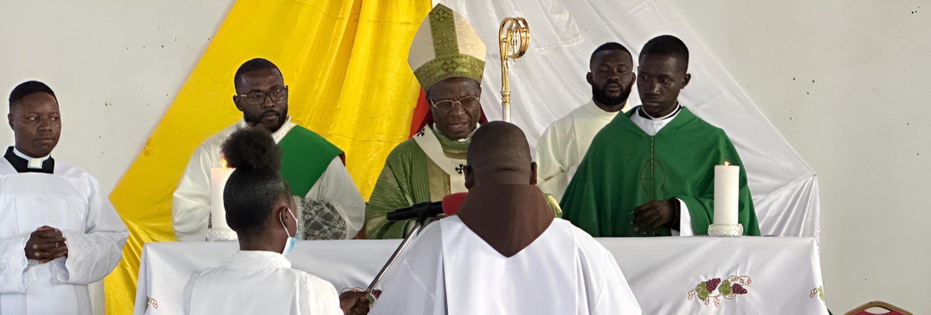 Frei Evaristo Seque Joaquim é acolhido como novo pároco em Catepa