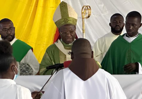 Frei Evaristo Seque Joaquim é acolhido como novo pároco em Catepa