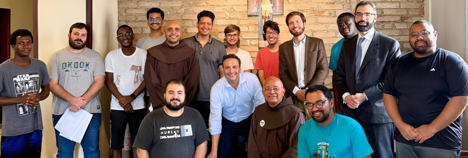 Presença franciscana reforça compromisso social na requalificação do Largo São Francisco