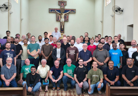Encontro Regional dos frades do estado de São Paulo em Guaratinguetá