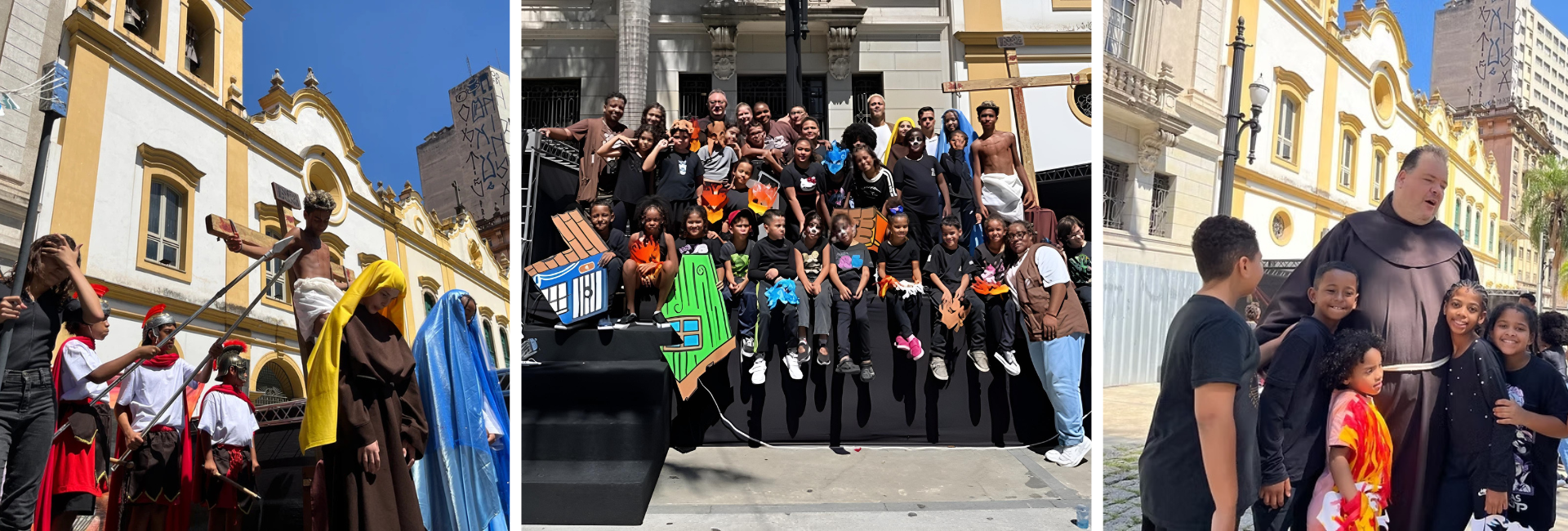 Casa Perfeita Alegria Peri destaca direito à moradia na Via Sacra da Criança e do Adolescente