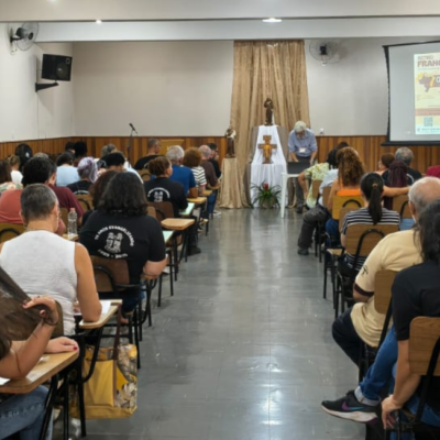 Paróquia Santo Antônio realiza retiro com foco no Jubileu de 800 anos da morte de São Francisco