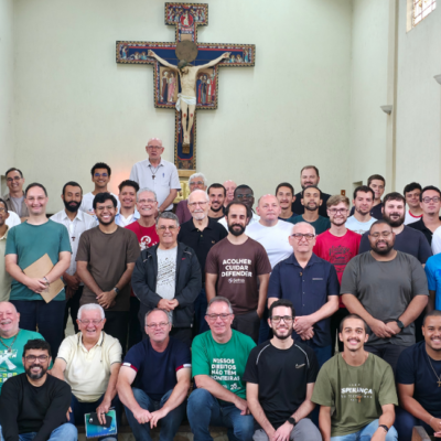 Encontro Regional dos frades do estado de São Paulo em Guaratinguetá