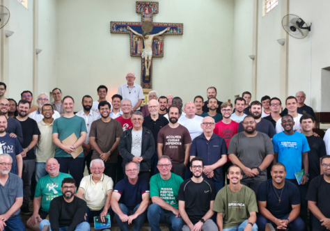 Encontro Regional dos frades do estado de São Paulo em Guaratinguetá