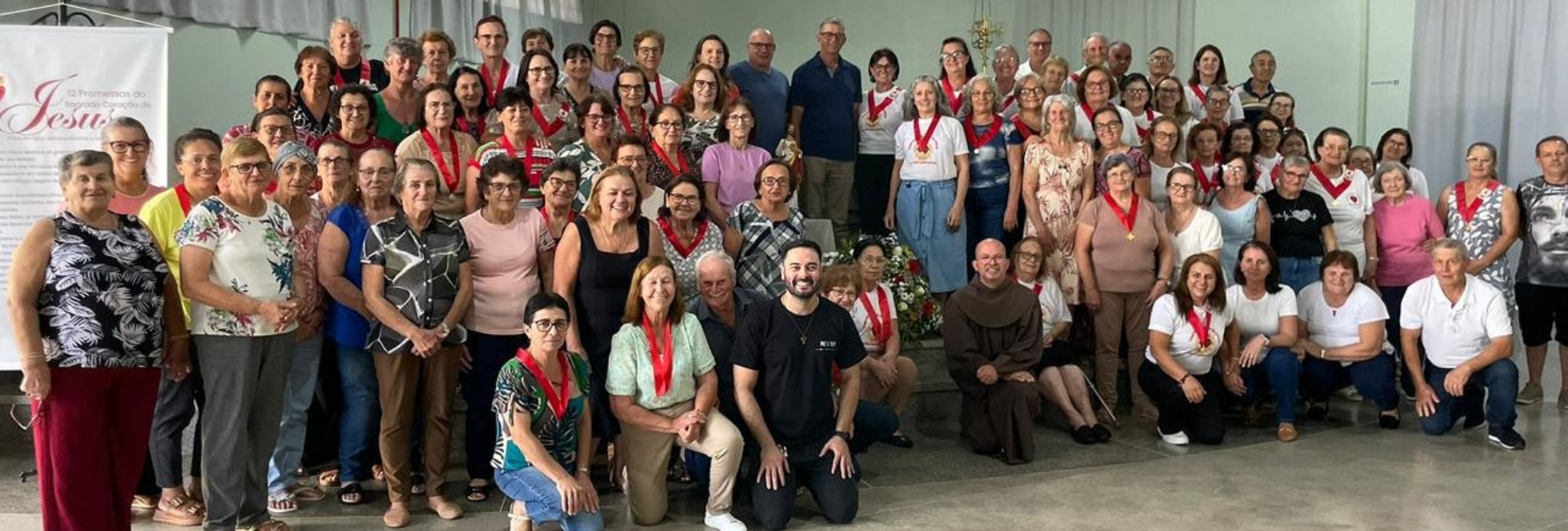 Retiro do Apostolado da Oração e Zeladoras de Capelinha na Paróquia São Luiz Gonzaga
