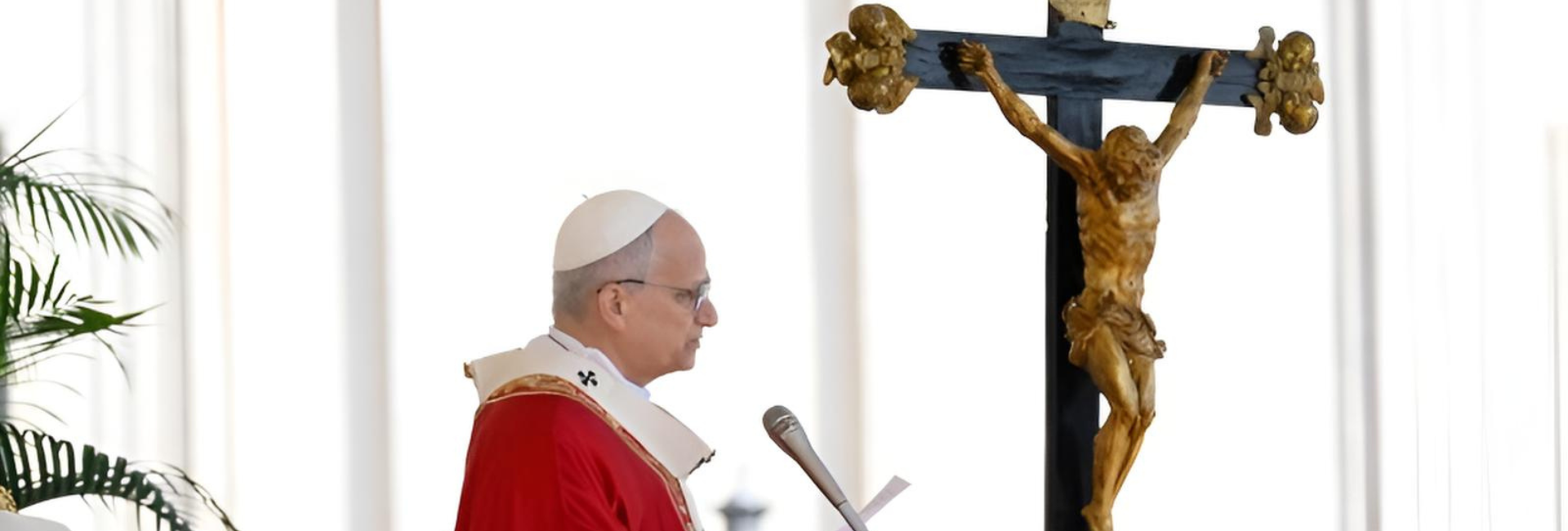 Na abertura da Semana Santa, Leão XIV pede caminhos de reconciliação e paz
