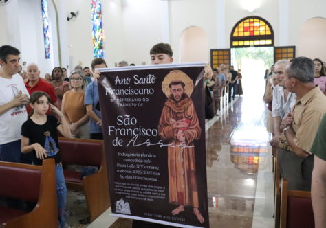 Missa marca abertura do jubileu dos 800 anos do trânsito de São Francisco em Sorocaba